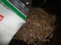 香飘的素炒绿豆芽做法图解4)