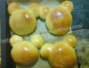 自制Baby熊面包