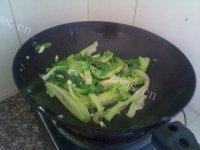 喷香的清炒生菜