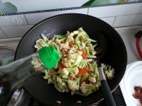 美味的干锅菜花做法图解9)