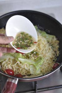 简单版炒方便面