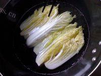 清香的蒜蓉粉丝蒸娃娃菜做法图解4)