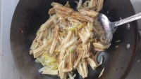 自己做的素炒饼做法图解4)