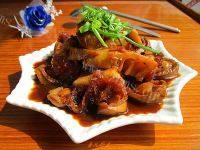 走油肉烧干鲍做法图解15)