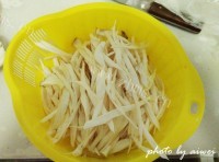 家常白菜心拌杏鲍菇做法图解2)