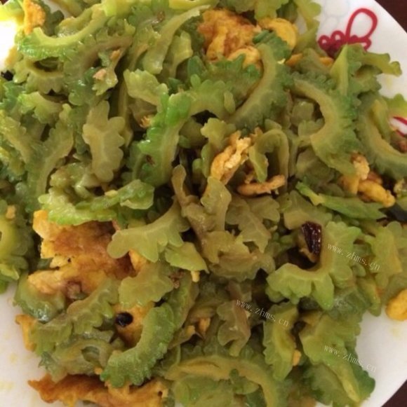 清热的苦瓜炒蛋