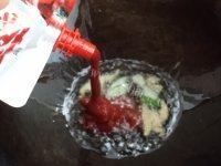 美味的菠萝鸡球做法图解14)