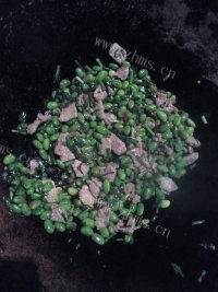 家常菜青豆炒肉