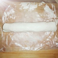 美味的香蕉卷和香蕉派做法图解6)