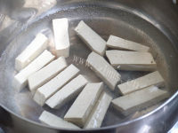 自制酸沙豆腐做法图解3)