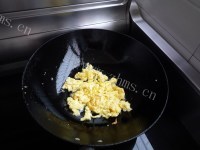 家常菜秋葵炒鸡蛋做法图解5)