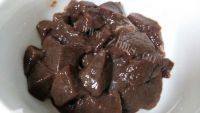 枸杞猪肝瘦肉粥做法图解4)