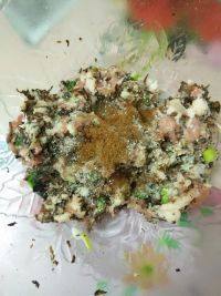 自制梅干菜烧饼做法图解7)