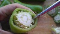 简易的酿青椒做法图解7)