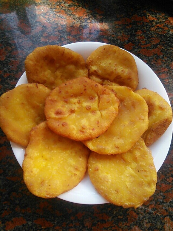诱人的南瓜饼