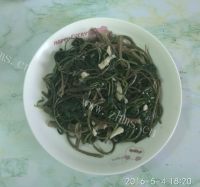 酸辣开胃蒜蓉珍珠菜做法图解6)