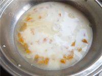 绿色食物牛奶红薯羹做法图解6)