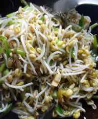 家常菜炒绿豆芽做法图解7)