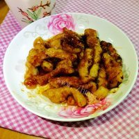 自制卤猪颈肉做法图解5)