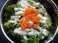 很有食欲的生菜沙拉