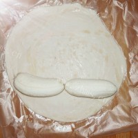 美味的香蕉卷和香蕉派做法图解5)