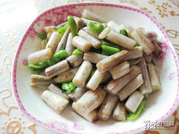 清炒藕带