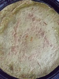 自制青汁胡萝卜鸡蛋饼做法图解6)