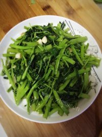 珍馐美味的清炒空心菜做法图解8)