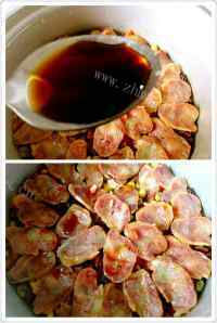 美味的腊肠焖饭