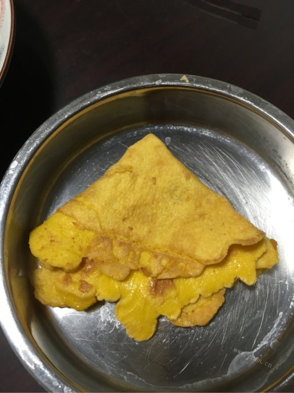垂涎欲滴的鸡蛋饼