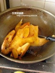 美味的玫瑰豉油鸡