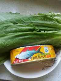 色味俱佳的豆豉鲮鱼油麦菜做法图解1)