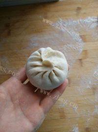 自己做的豇豆猪肉馅包子做法图解13)