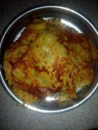 自己做的土豆鸡蛋饼