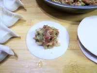 自制大白菜香菇水饺的做法图解十