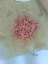 自己做的火腿饼做法图解2)