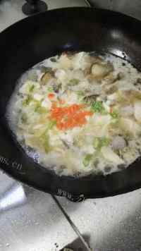 美味的蛤蜊豆腐汤做法图解11)