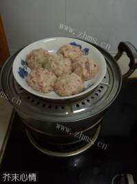 金针菇肉丸便当做法图解7)