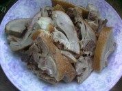 家常菜爆炒鸭肉做法图解2)
