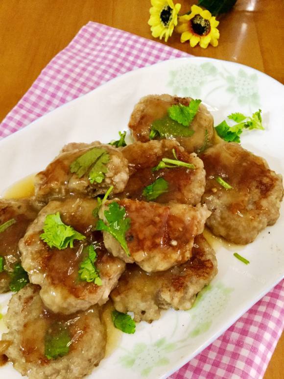 回味无穷的煎藕饼