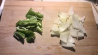 美味的芝士焗炒面做法图解3)