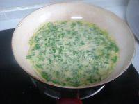 青菜鸡蛋饼做法图解9)