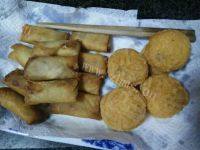 美味的炸南瓜饼