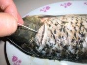 美味孔雀开屏做法图解2)