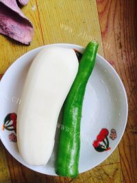 家常菜莲藕炒肉做法图解2)