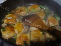 美味的蚝香红薯油豆腐做法图解16)