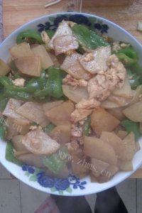 家常菜土豆炒鸡蛋