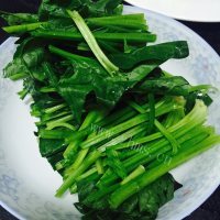 家常菜菠菜炖豆腐做法图解3)
