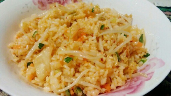 DIY辣白菜炒饭