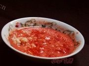 美味的香芋素扣肉做法图解3)